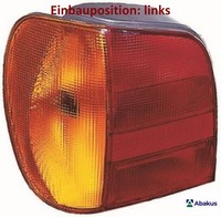 Abakus 441-1930L-LD-UE Heckleuchte Links RüCklicht Hecklicht RüCkleuchte