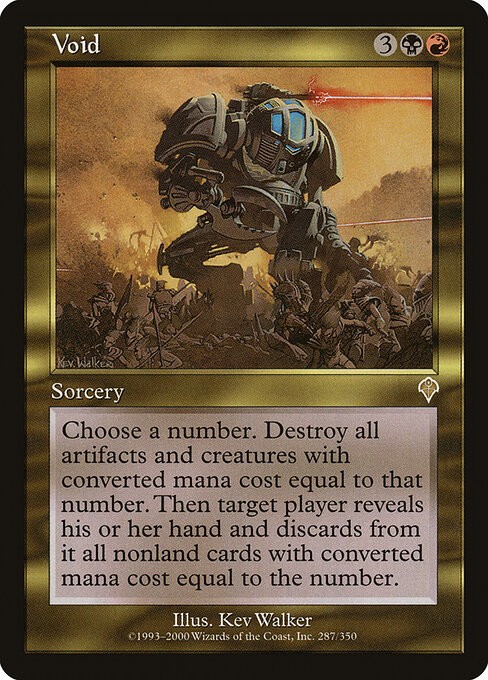 Void NonFoil Invasion 287 NM MTG