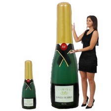 INFLATABLE CELEBRATION CHAMPAGNE BOTTLE BLOW UP WEDDING PARTY DECORATION GIANT