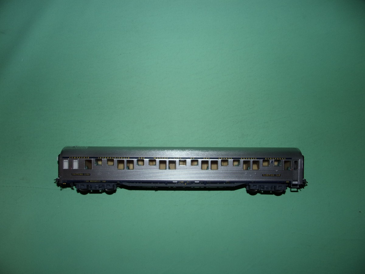 LS MODELS Voiture-Lits Type P INOX CIWL NS 44051 – Pièce De Collection Neuve Et Rare