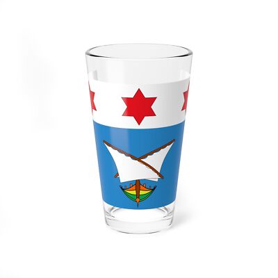 Flag of Qala Malta - Pint Glass 16oz