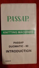 Macchina per maglieria Passap Video Vhs Passap Introduzione Duomatica