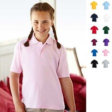 Fruit of the loom Kinder Poloshirt Kids Polo ...