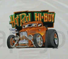 Ford Hi Boy Coupe Street Strip Show Race Ready T-Shirt
