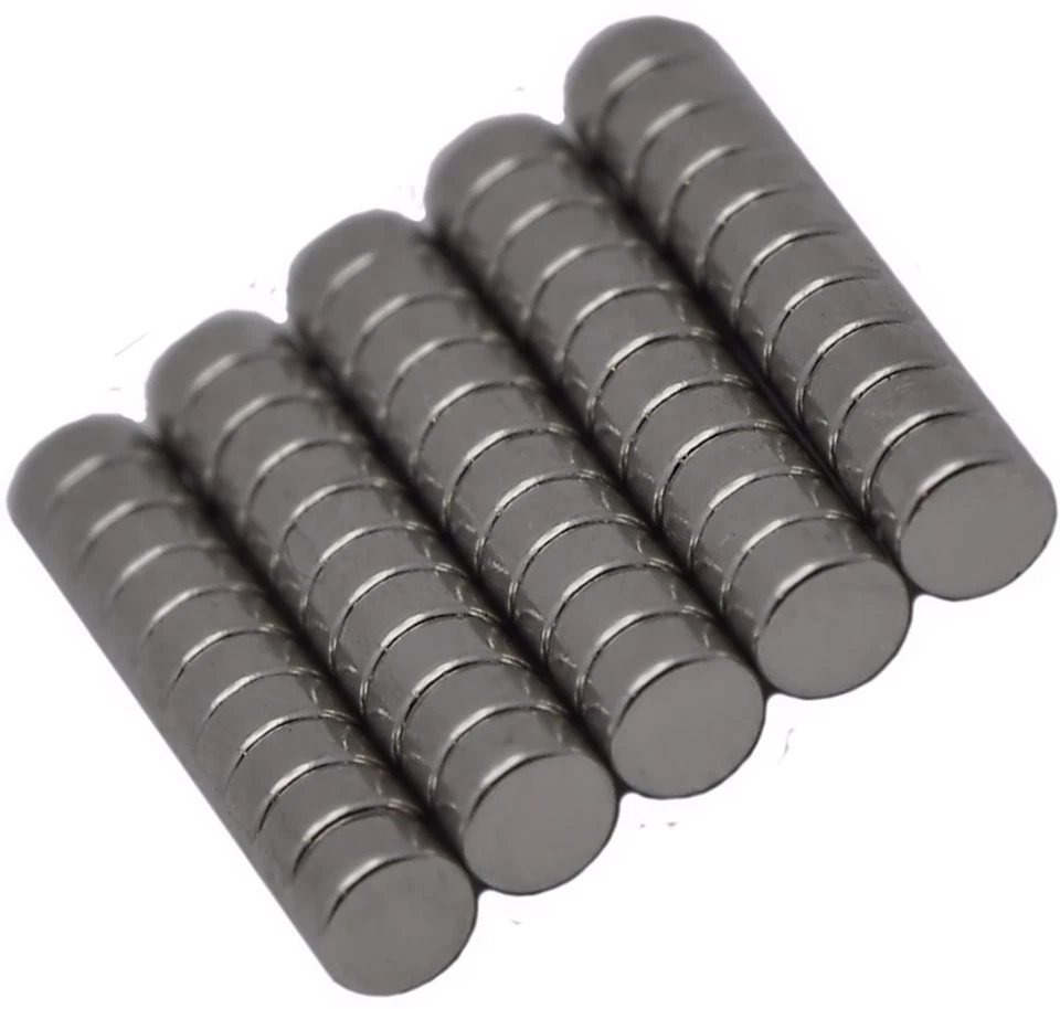 APEX MAGNETS 4mm x 2mm Disc - Neodymium Rare Earth Magnets, Grade N48