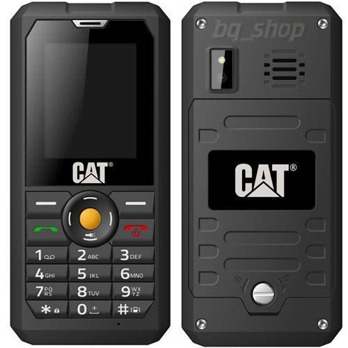 Telefono impermeabile CATERPILLAR CAT B30 Dual Sim nero IP67 2 SPEDIZIONE  USA*