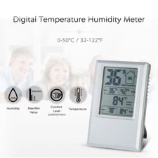 Digital LCD  Hygrometer  Min Value  Meter C0T8