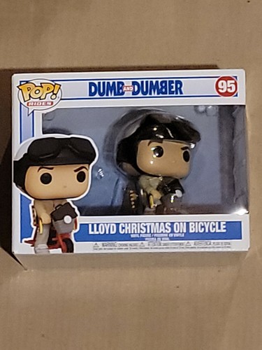Funko POP! Rides Dumb & Dumber - Lloyd Christmas on Bicycle #95 - Afbeelding 1 van 5