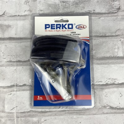#ad Perko 1 8quot; to 3 4quot; Straight Cam Bar Black Surface Mount Locking Latch $45.14
