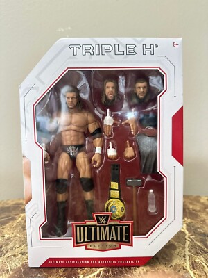WWE Ultimate Edition - Triple H Action Figure | 14-Time Champion