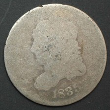 1835 US Bust Half Dime 5 cents Silver