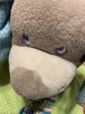 Security Baby Blanket Blue Dog