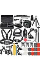 Neewer 50-In-1 Action Camera Accessory Kit, Compatible with GoPro Hero10/Hero9