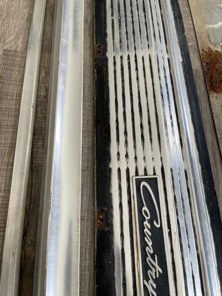 Ford Galaxie 1964 1963 puerta trasera camioneta panel molduras sedán country Foto 4 de 4