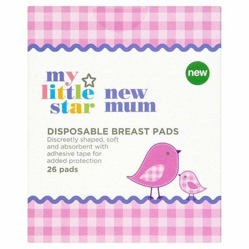 Superdrug My Little Star New Mum Disposable Breast Pads (26 Pads) eBay