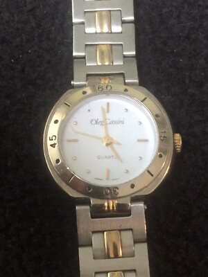 Oleg Cassini Wristwatch Quartz Dual Tone Analog Unisex Wrist Watch Japan Movt Oleg Cassini Men main image 2