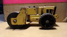 Vintage Mini TONKA 1970s PRESSED STEEL TOY CONSTRUCTION ROAD ROLLER Junkyard US