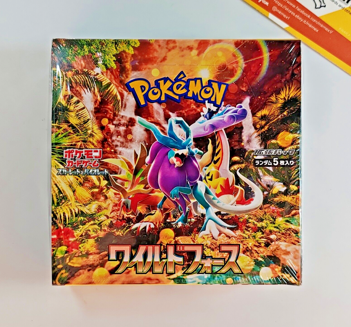 Pokemon Booster Box Sv5k Wild Force Sealed 2024 Japanese (Mag.1) | eBay Pokemon Booster Box Sv5k Wild Force Sealed 2024 Japanese (Mag.1) | eBay