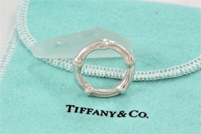 Tiffany & Co. Nature Silver Bamboo Ring | eBay