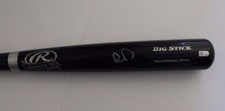 Ian Desmond Rockies Nationals Autographed Signed MLB Authentic Big Stick Bat