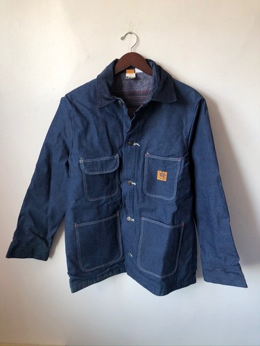 wrangler denim barn jacket mens size 