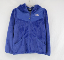 The North Face Girls Fleece Zip Up Jacket Size L 14-16  A13