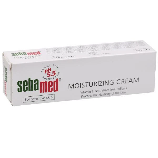 Crema Hidratante Sebamed (50 ml / 1,69 oz) Para Piel Sensible con Vitamina E  Foto 3 de 4