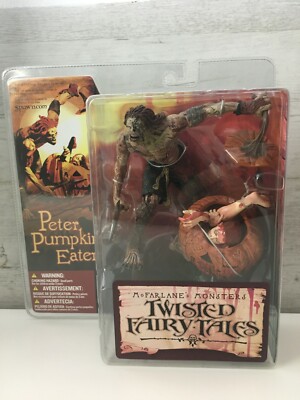 McFarlane Monsters Peter Pumpkin Eater Twisted Fairy Tales Toys Action Figure 