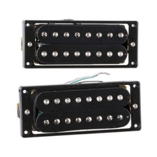 Set von 2 Humbucker Tonabnehmer Gitarre Pickup für 8 Saiten Akustische Gitarren