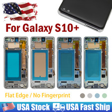 Digitizer OLED LCD Display Touch Screen  Frame For Samsung Galaxy S10 SM-G975U