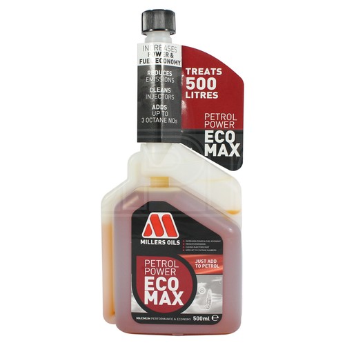 Millers Oils Petrol Power Fuel Treatment Additive Multishot