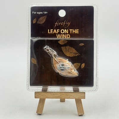 Firefly Leaf on the Wind Officially Licensed Bronze Necklace 2015 QMx Metalworks
