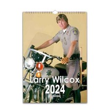 80s Larry Wilcox CHIPS 2027/28Personalised Wall Calendar Choose Start