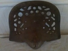 Antique Cast Iron Rustic Implement Tractor Seat