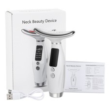 Neck Face Massager Face Sculpting Tool 7 Colour Modes and Vibration for Facial