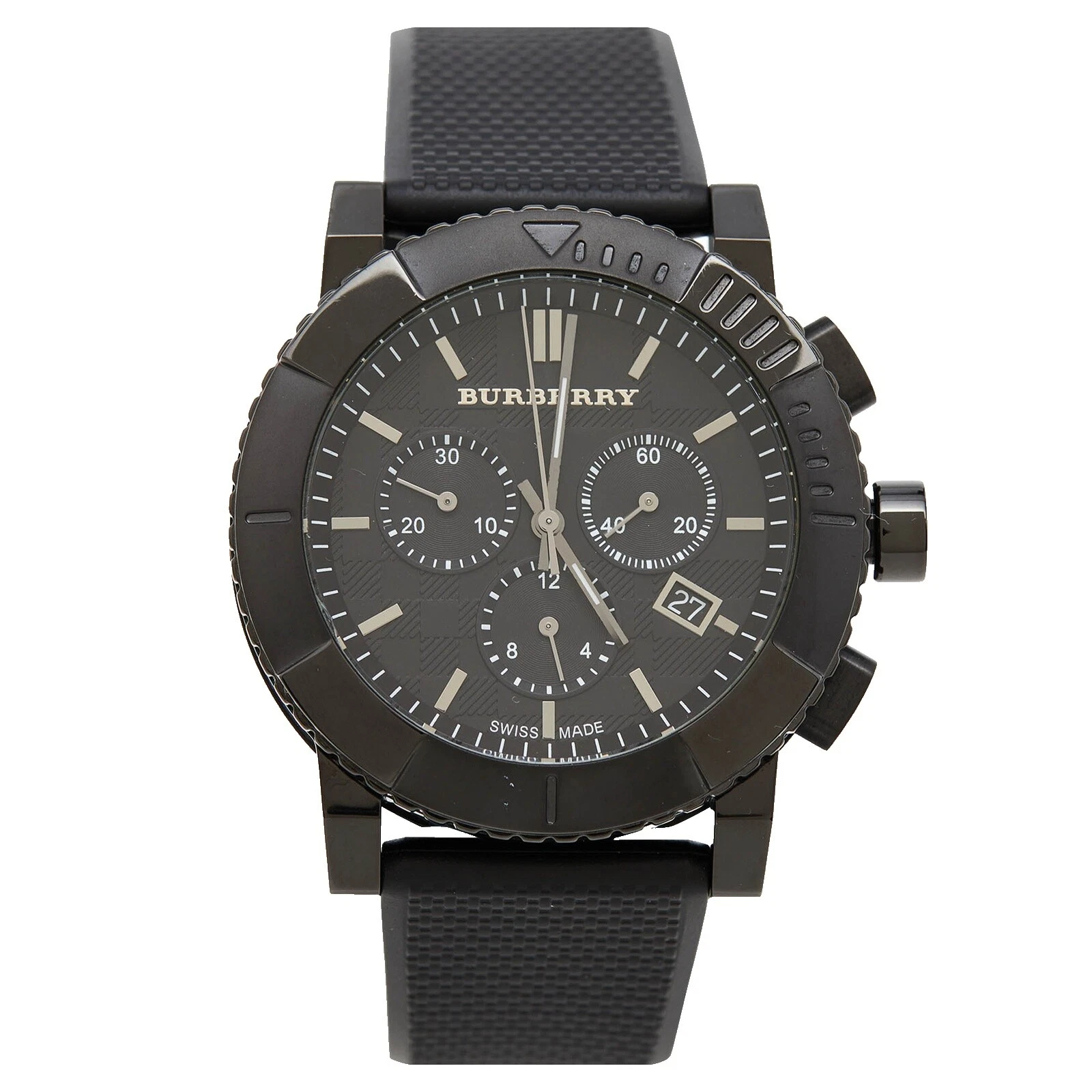 Caso de goma Burberry Relojes de pulsera