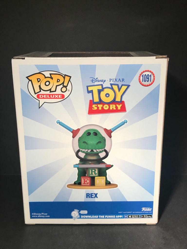 Funko Pop! Deluxe Disney Toy Story Rex Box Lunch Exclusive Figure 1091