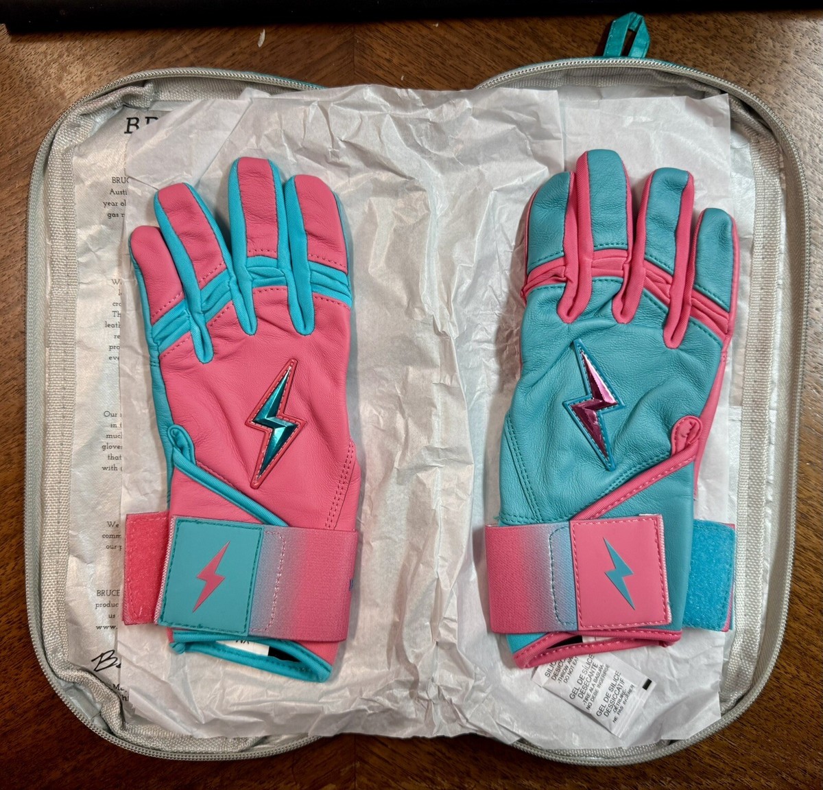 Bruce Bolt - Max Clark - Long Cuff - Batting Gloves - Youth Medium