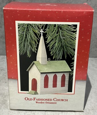 Hallmark 1988 Keepsake Ornament Old Fashioned Church