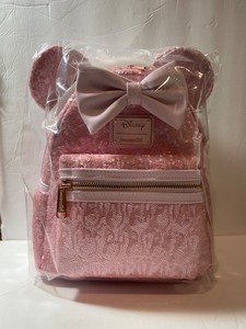 pink sequin loungefly backpack