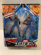 Hasbro Marvel Legends 2-Pack Invisible Woman Human Torch Classic Colors 2008 New