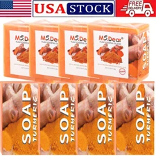 10x Tumeric Soap Skin Whitening Dark Spots lightening Acne Brightening Turmeric