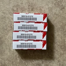 4 Pc Genuine Toyota 2009-2014 Corolla Iridium Spark Plug ZRE142 OEM 90919-01275