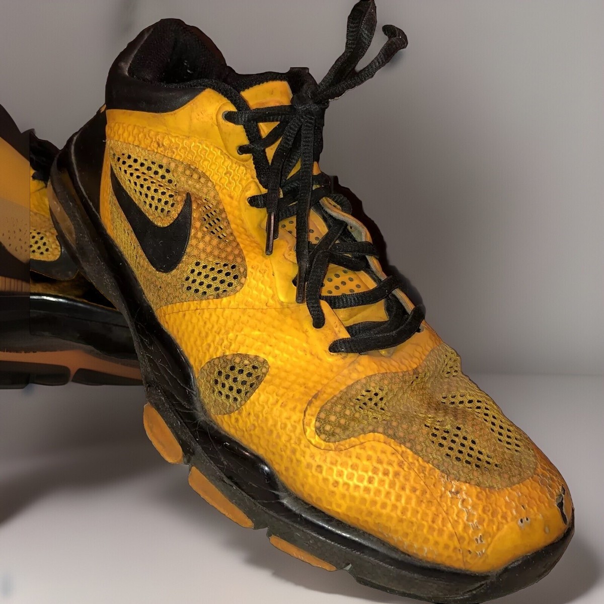 Nike Air Trainer 1.2 Mid Fuse Del Sol Yellow Sz 9 | eBay