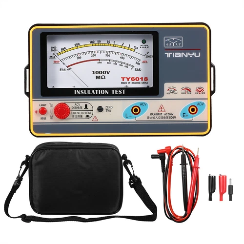 TY6017 Digital Insulation Resistance Tester Multimeter Electricity Meter 1000V - Bild 4 von 6