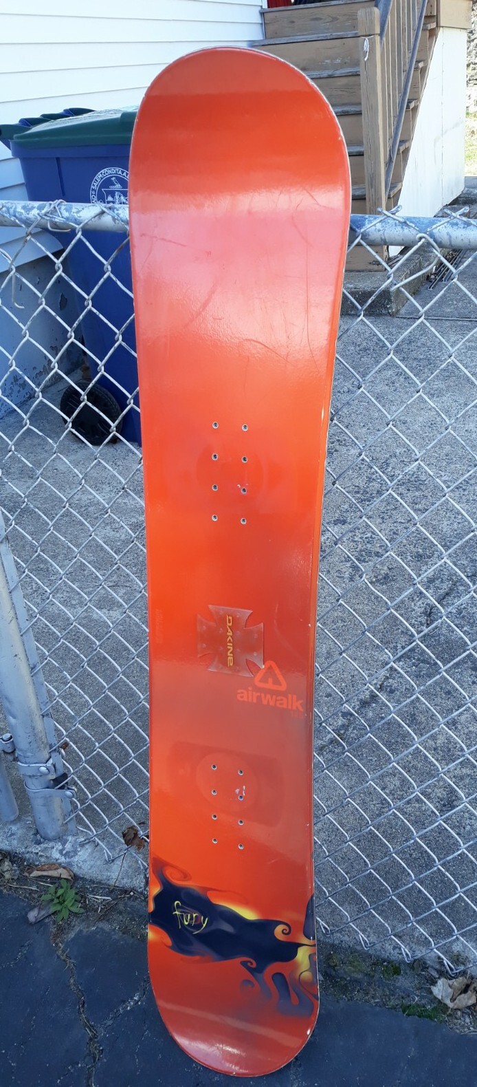 Airwalk Fury 145cm Snowboard Red