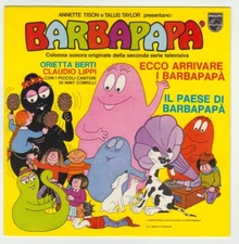 45 giri sigle tv cartoni ecco arrivare i barbapapà 1979 orietta berti lippi