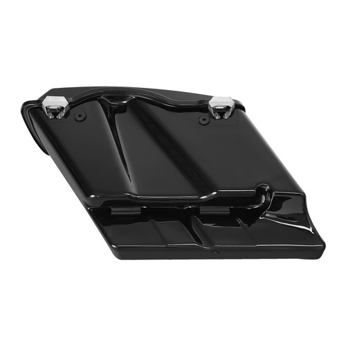 5" Vivid Black Stretched Saddlebags Fit For Harley Road King Street Glide 93-13 - Picture 9 of 11