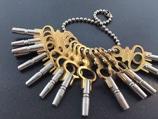 Pocket Watch Key Set of 14 Size 00-12 for Antique Watches