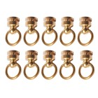 10Pcs/Pack Leather Bag Copper Chicago Screw Stud Rivet Nail Rivet Accessories